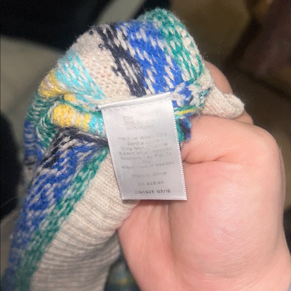 Talbots Colorful Patterned Sweater - Picture 5 of 5